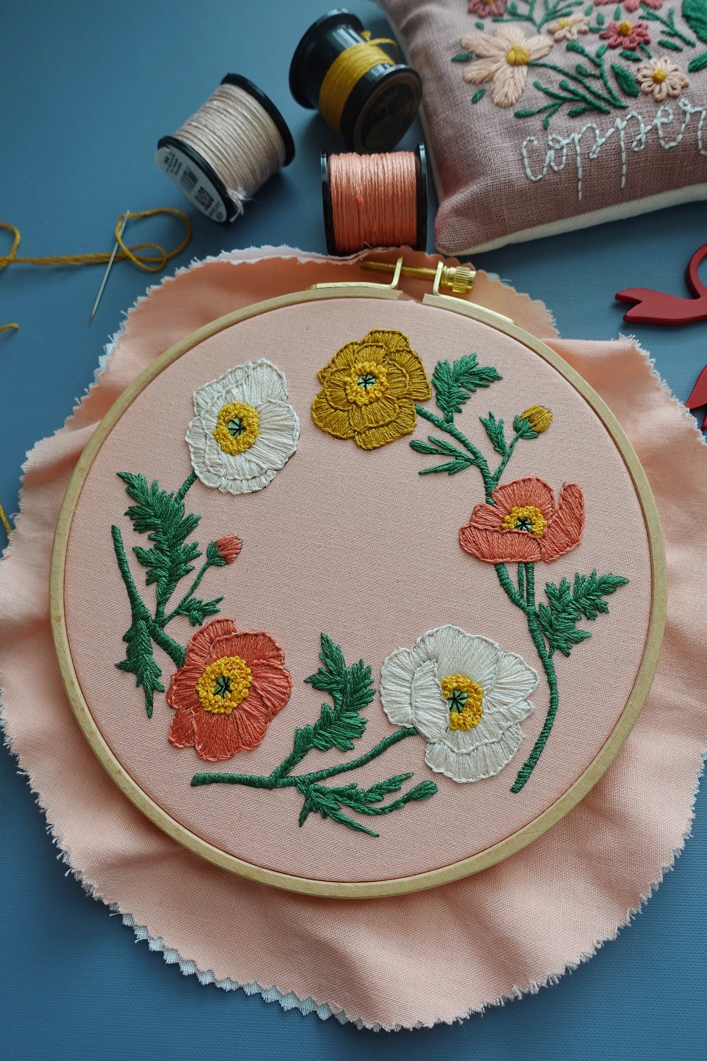 PDF-Perfect Poppies Embroidery Pattern