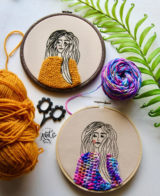 Sweater Chic PDF Embroidery Pattern