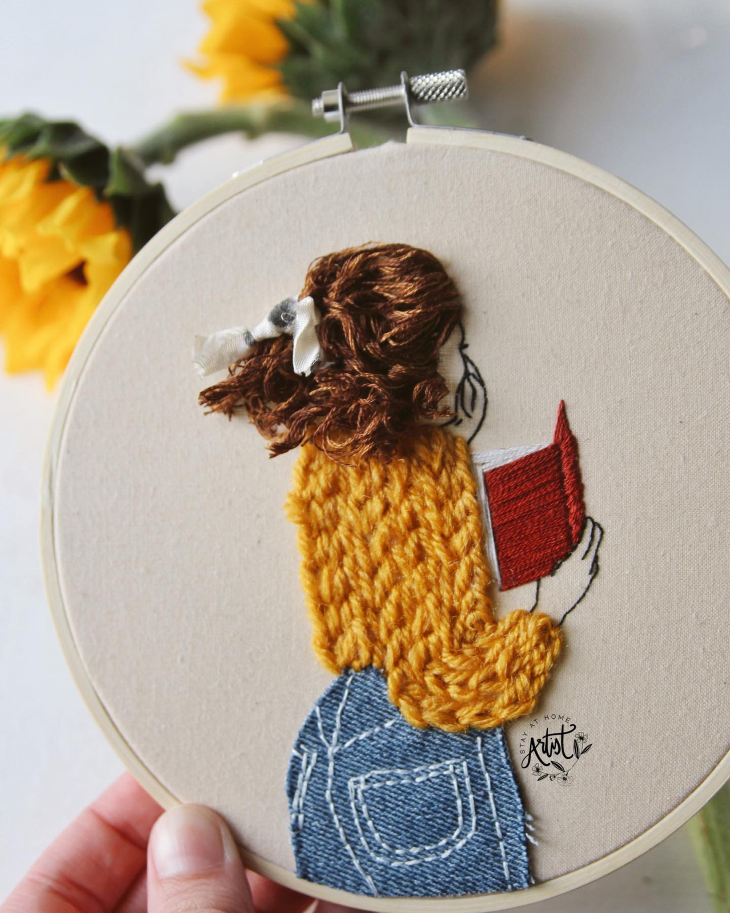 Rory Gilmore PDF Embroidery Pattern