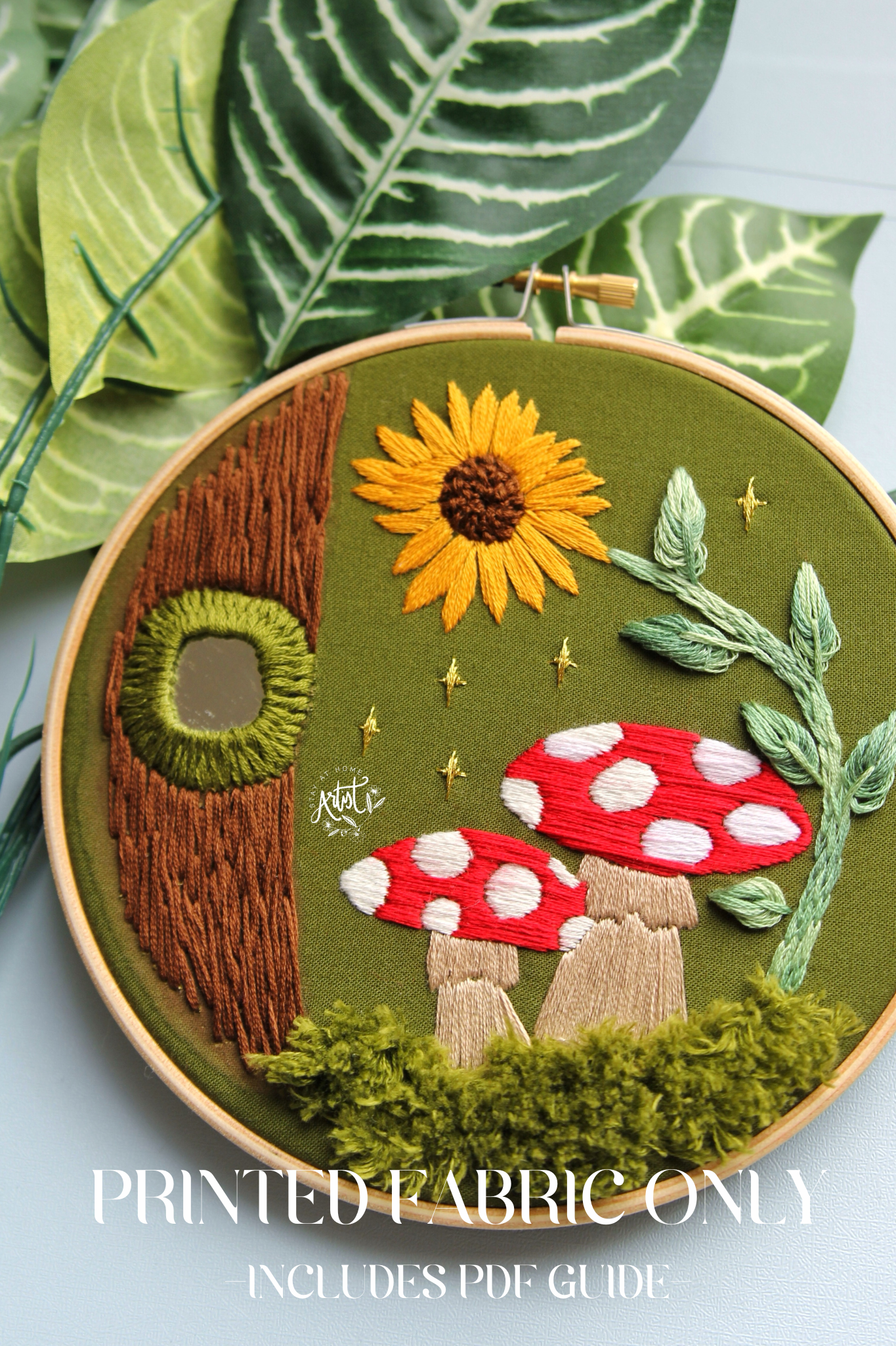 PRINTED FABRIC: Enchanted Glen