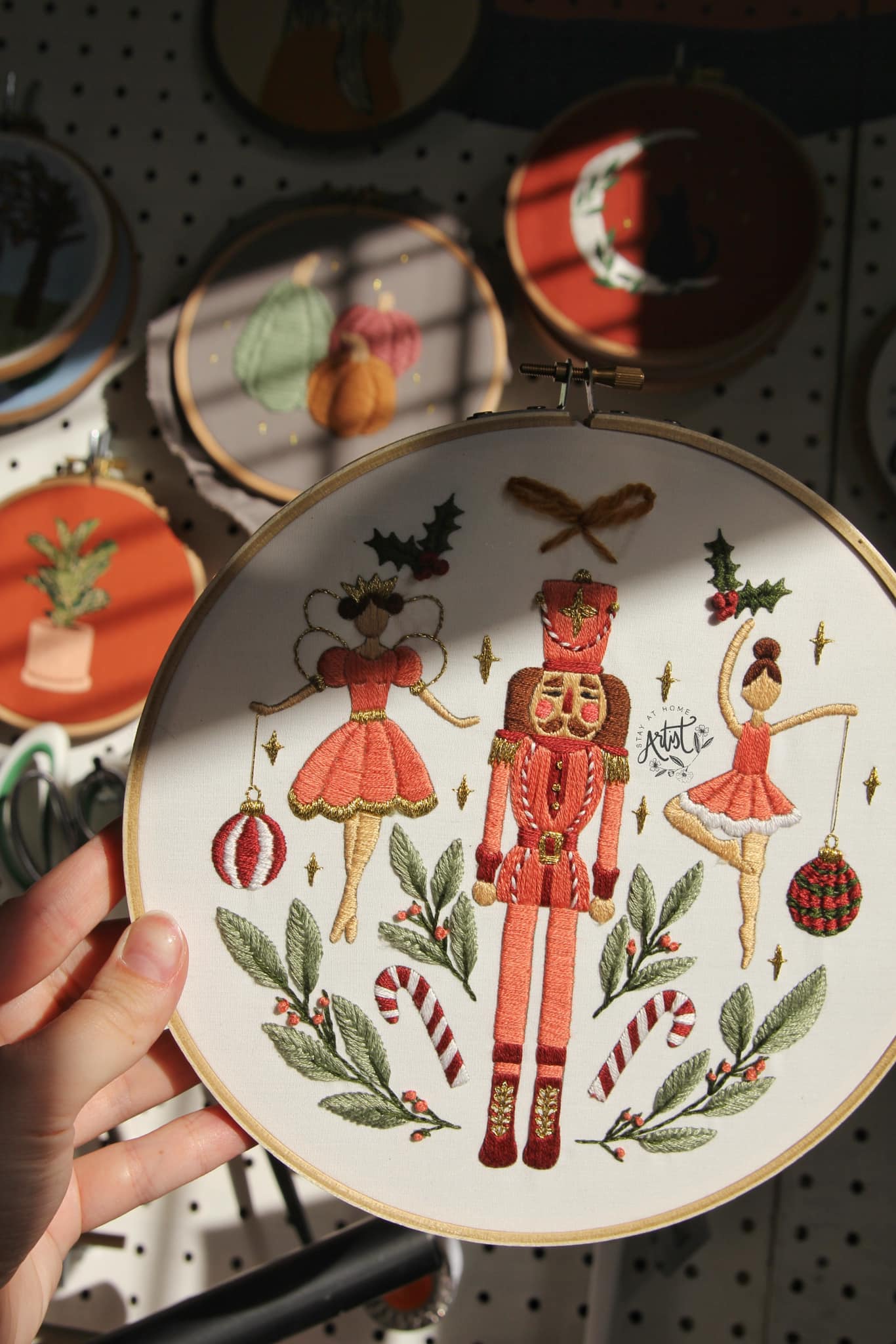 PDF Nutcracker Embroidery Pattern