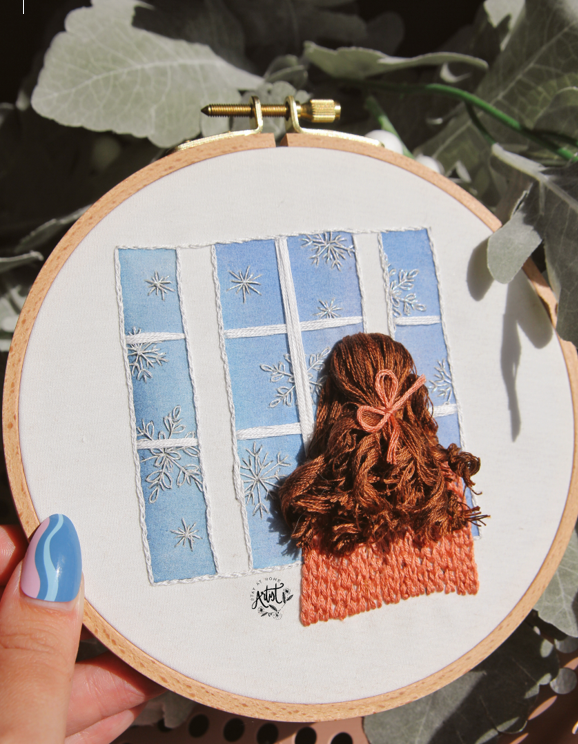 PDF- Cozy Winter Wonderland Embroidery Pattern