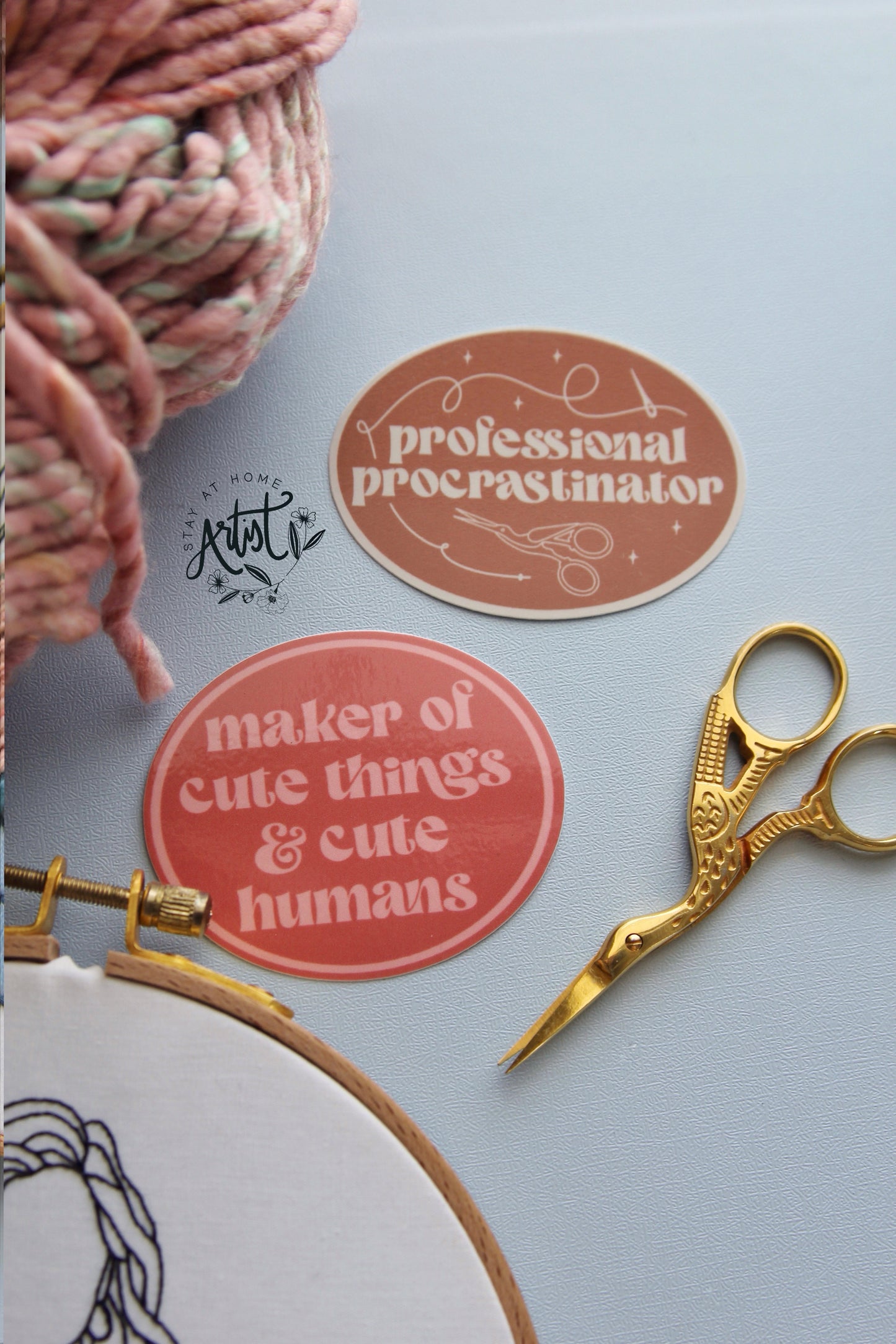 Professional Procrastinator Sticker