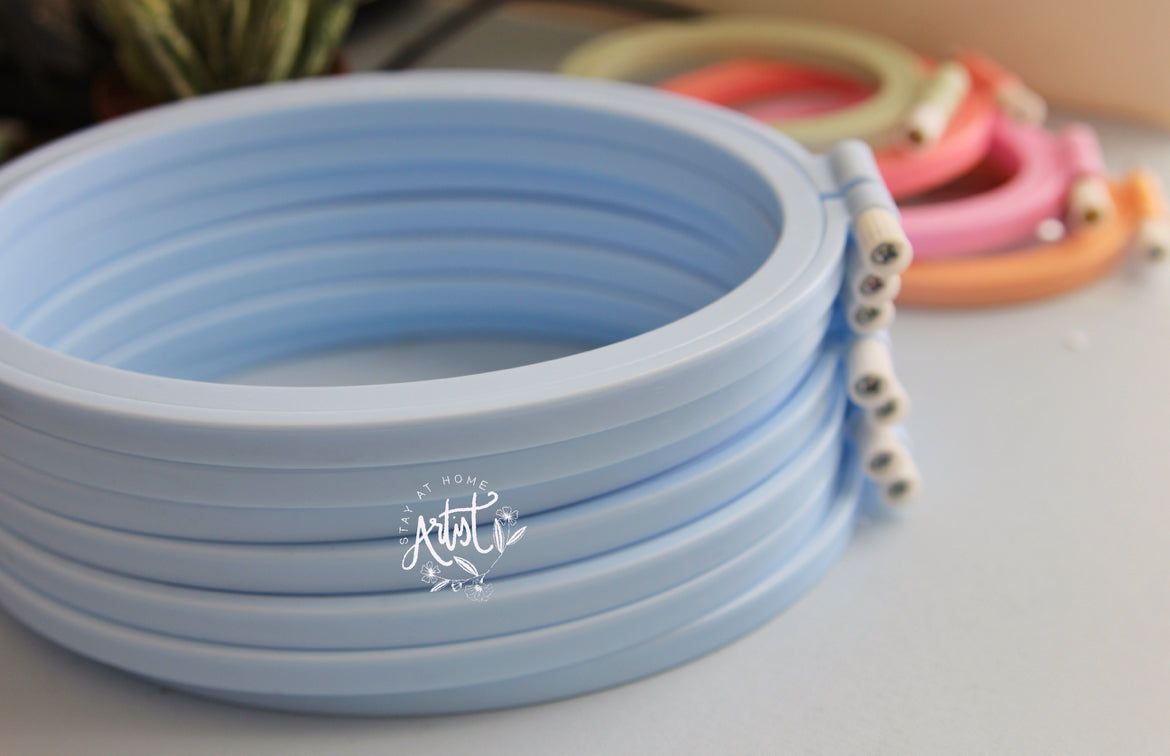 TAUT HOOPS: Soft Sky Blue (Large)