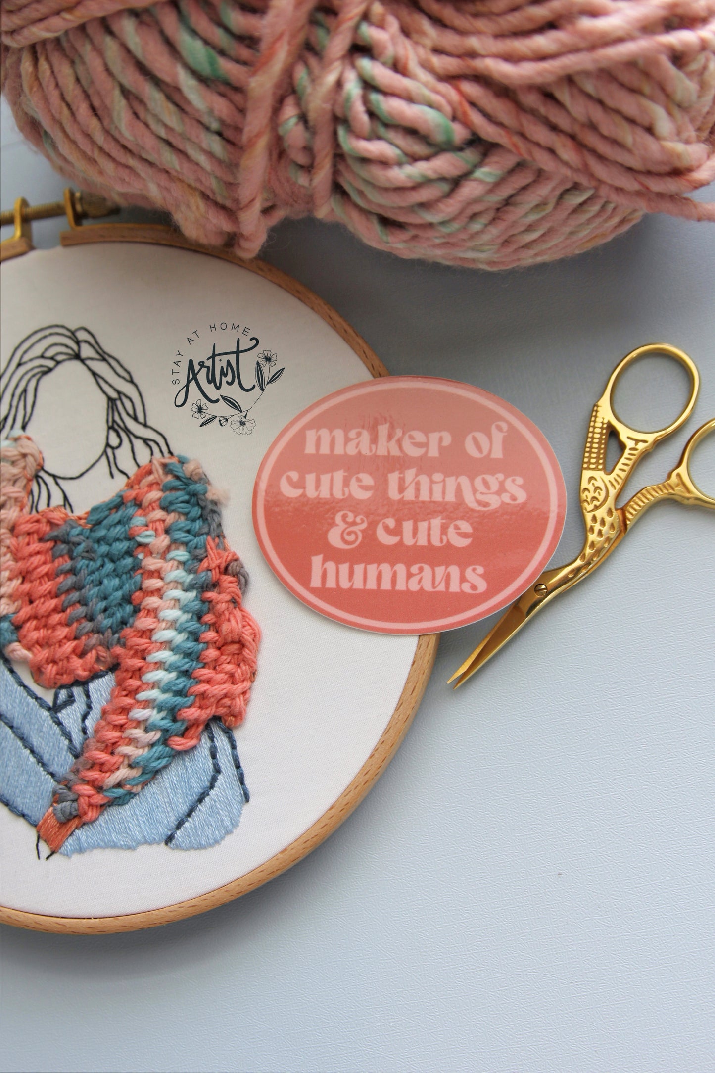 Maker Of Cute Things Sticker