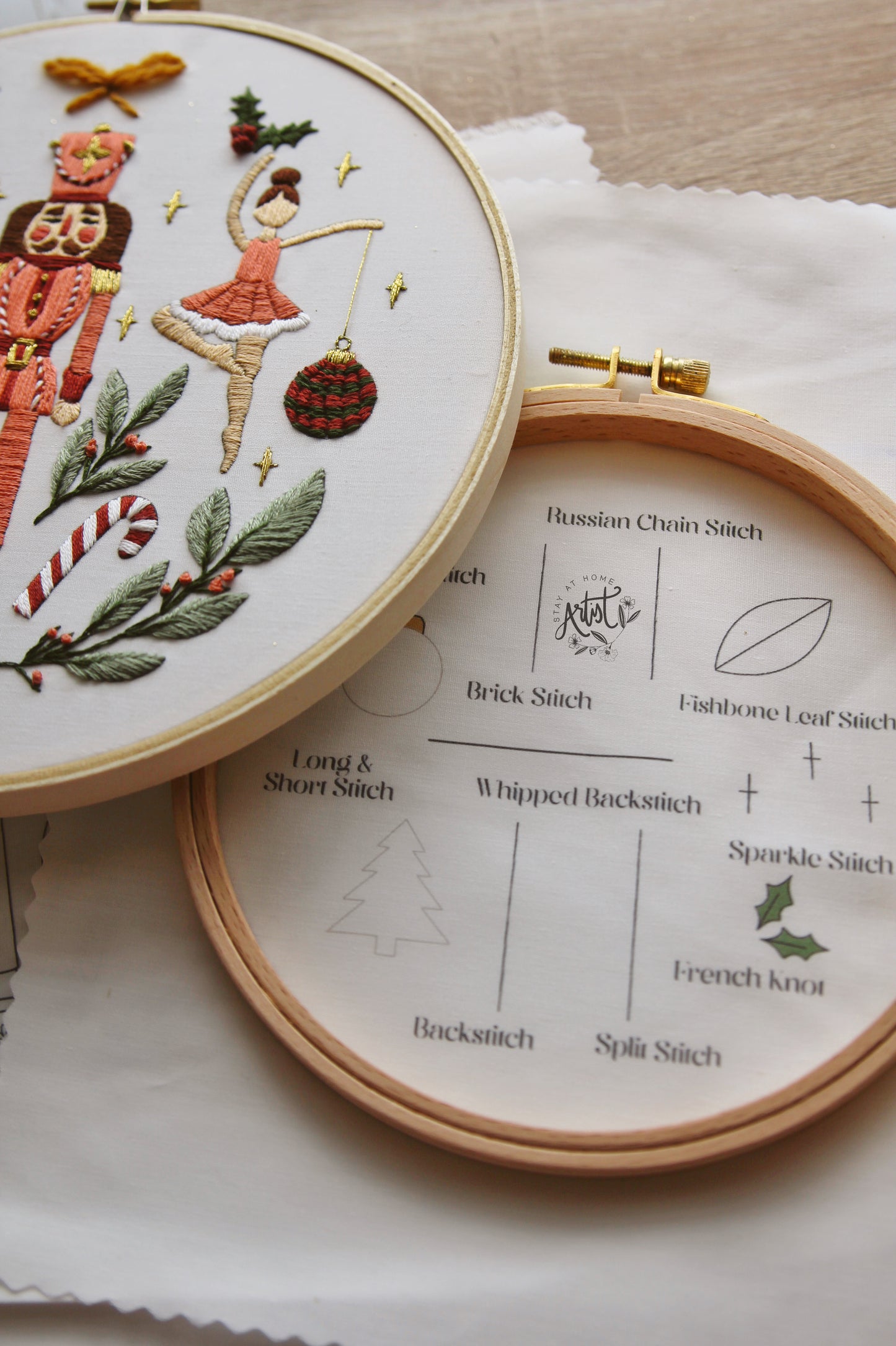Nutcracker Full Embroidery Kit