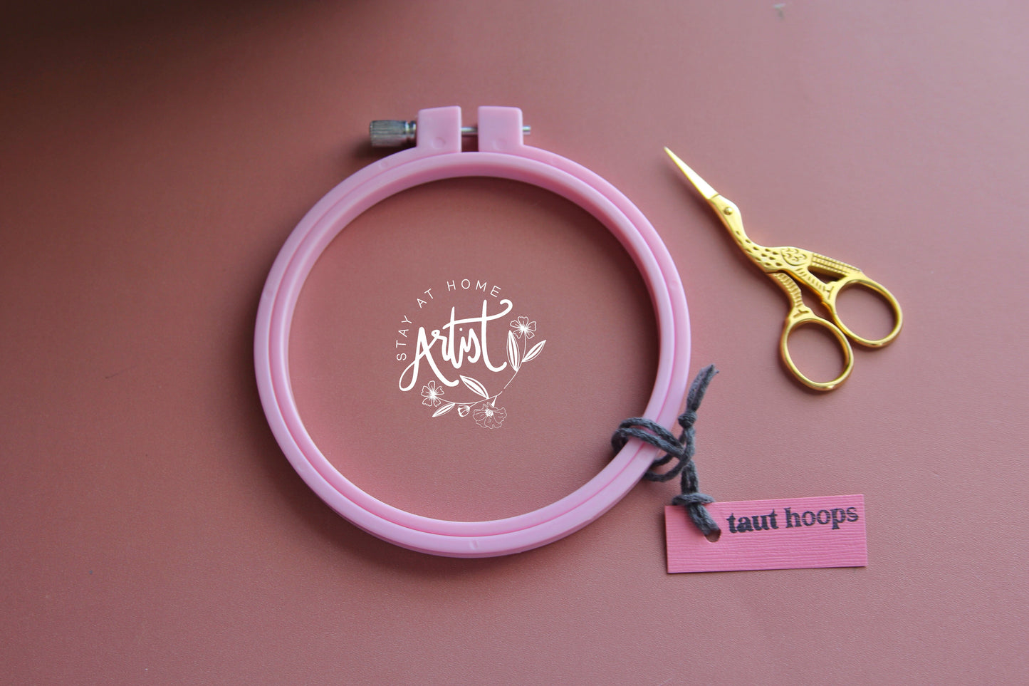 TAUT HOOPS: Rosy Ring