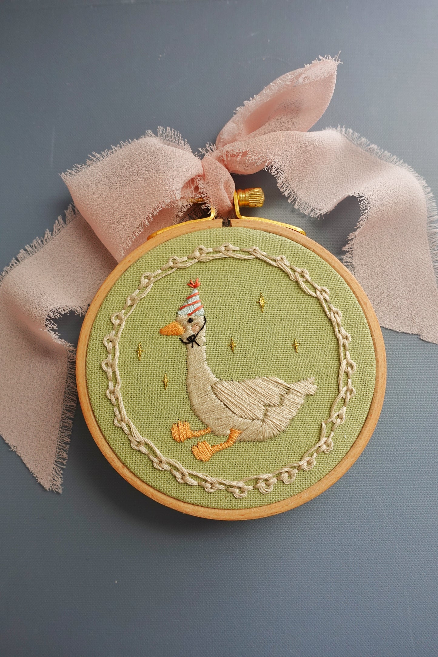PDF-Silly Goose Embroidery Pattern
