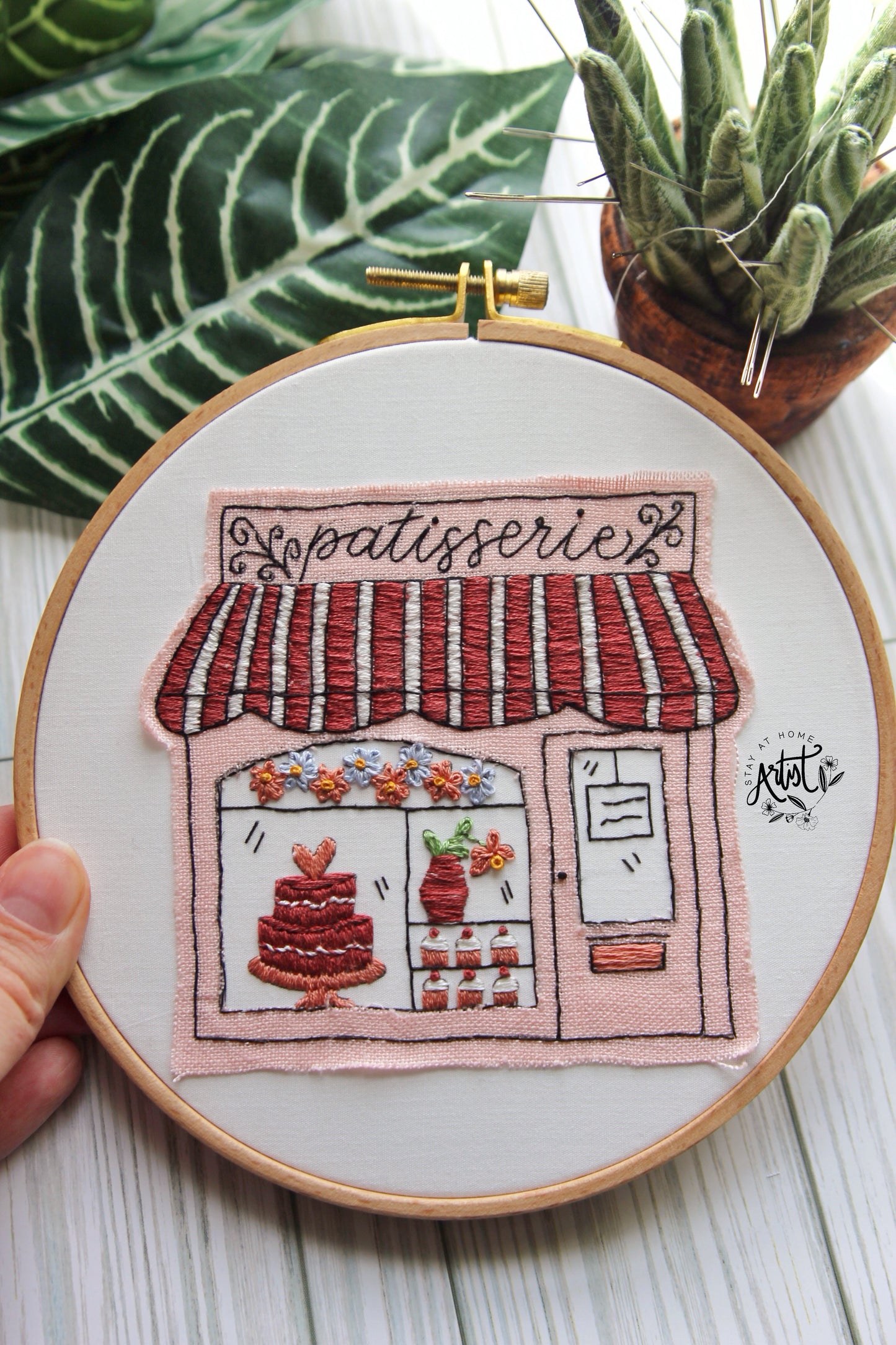 PDF-Pastry Shop Digital Embroidery Pattern