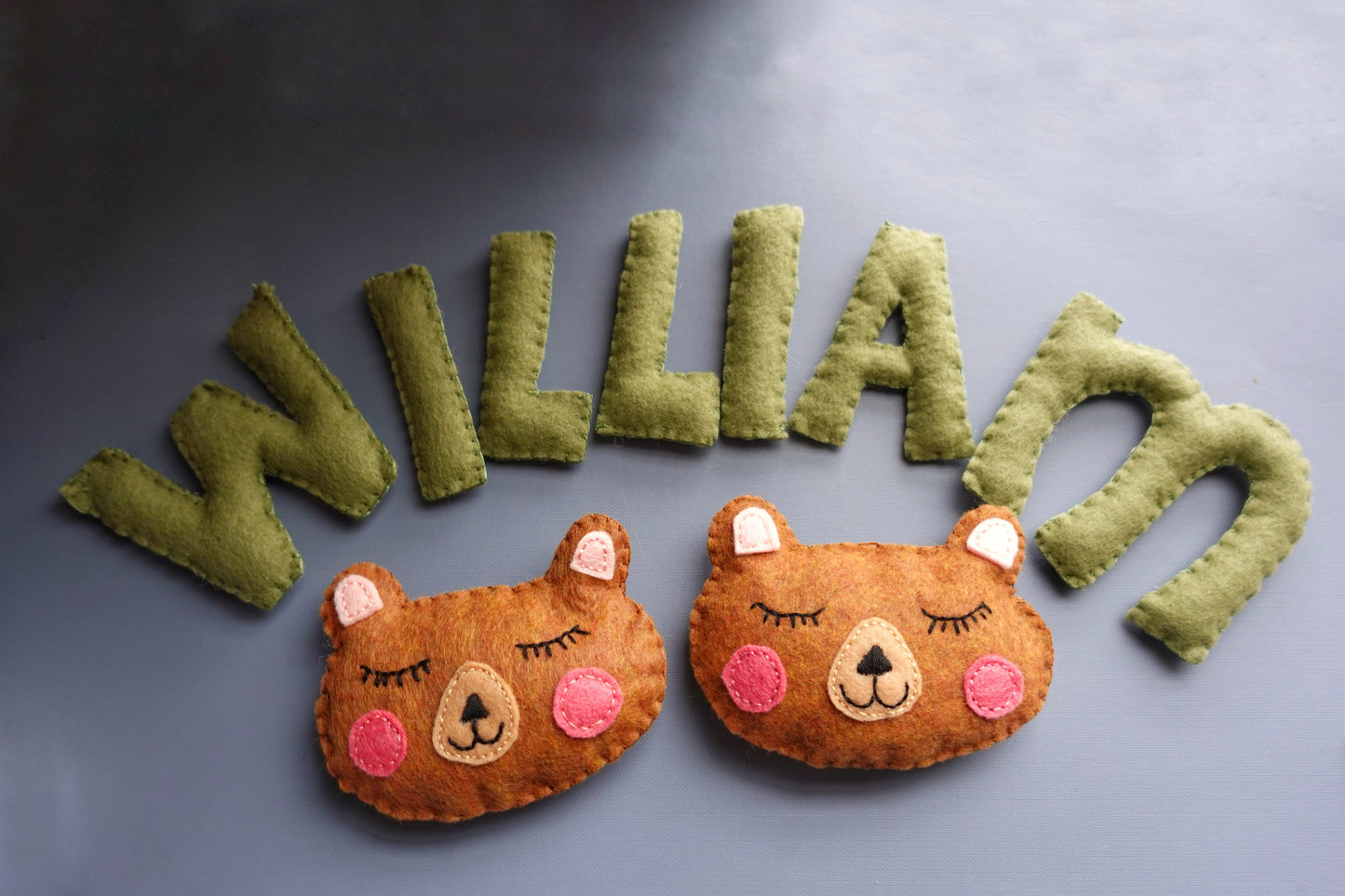 PDF: Teddy Felt Embroidery Project