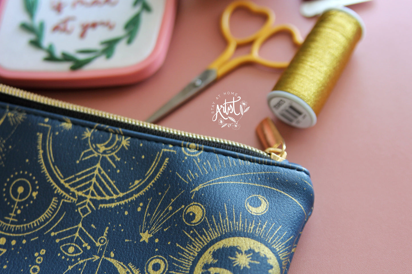 Celestial Zipper Craft Pouch
