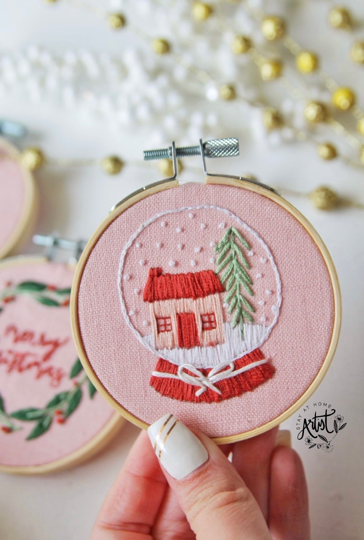 Christmas Ornaments Full PDF Embroidery Pattern