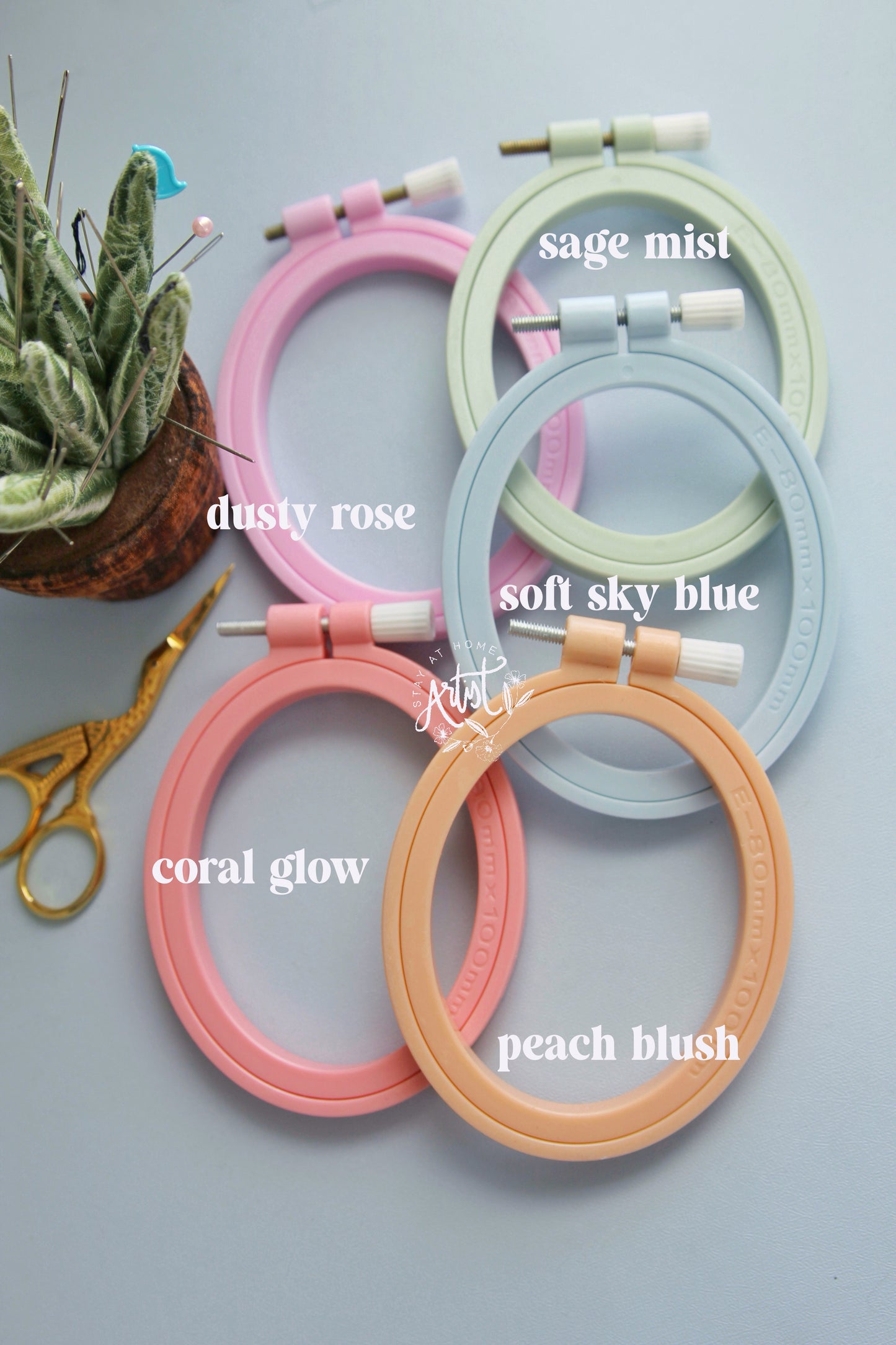 TAUT HOOPS: Petite Pastels
