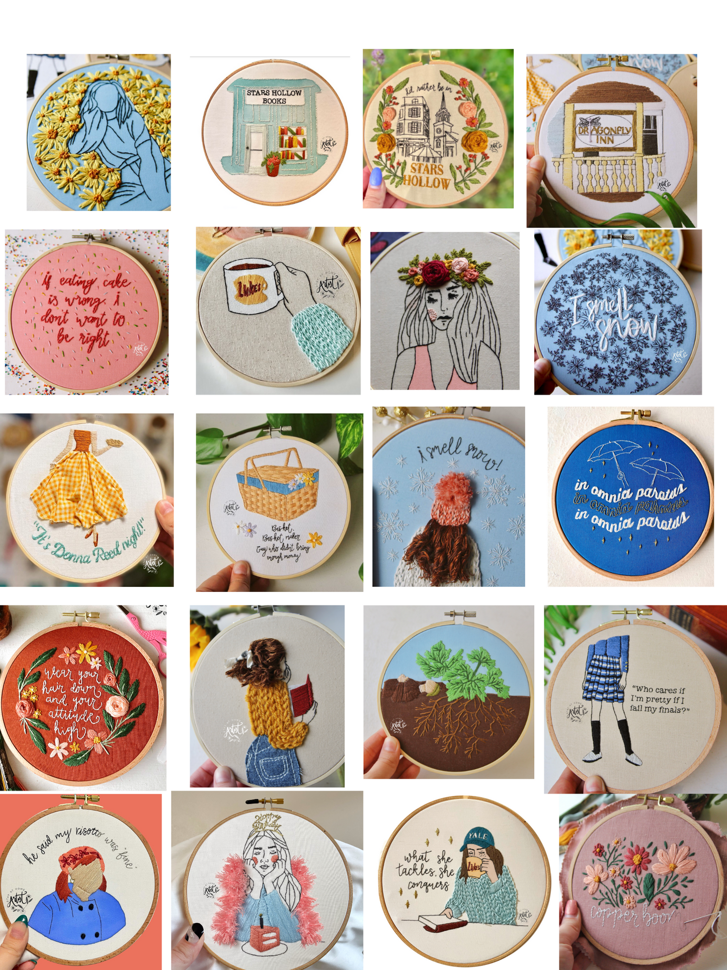 Gilmore Girls Collection-ALL 20 PDF Patterns!