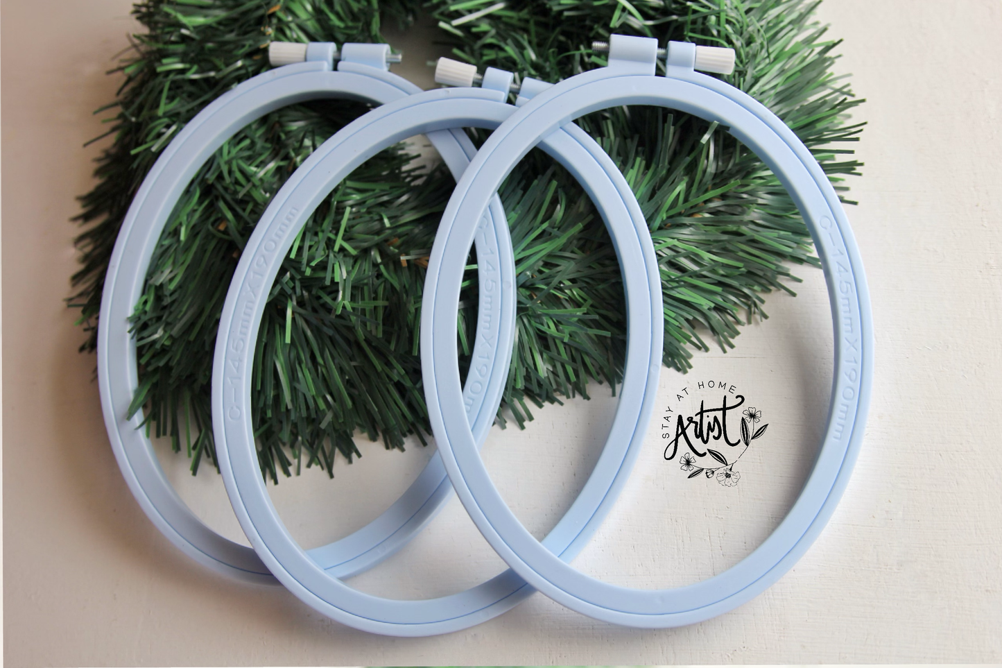 TAUT HOOPS: Soft Sky Blue (Large)