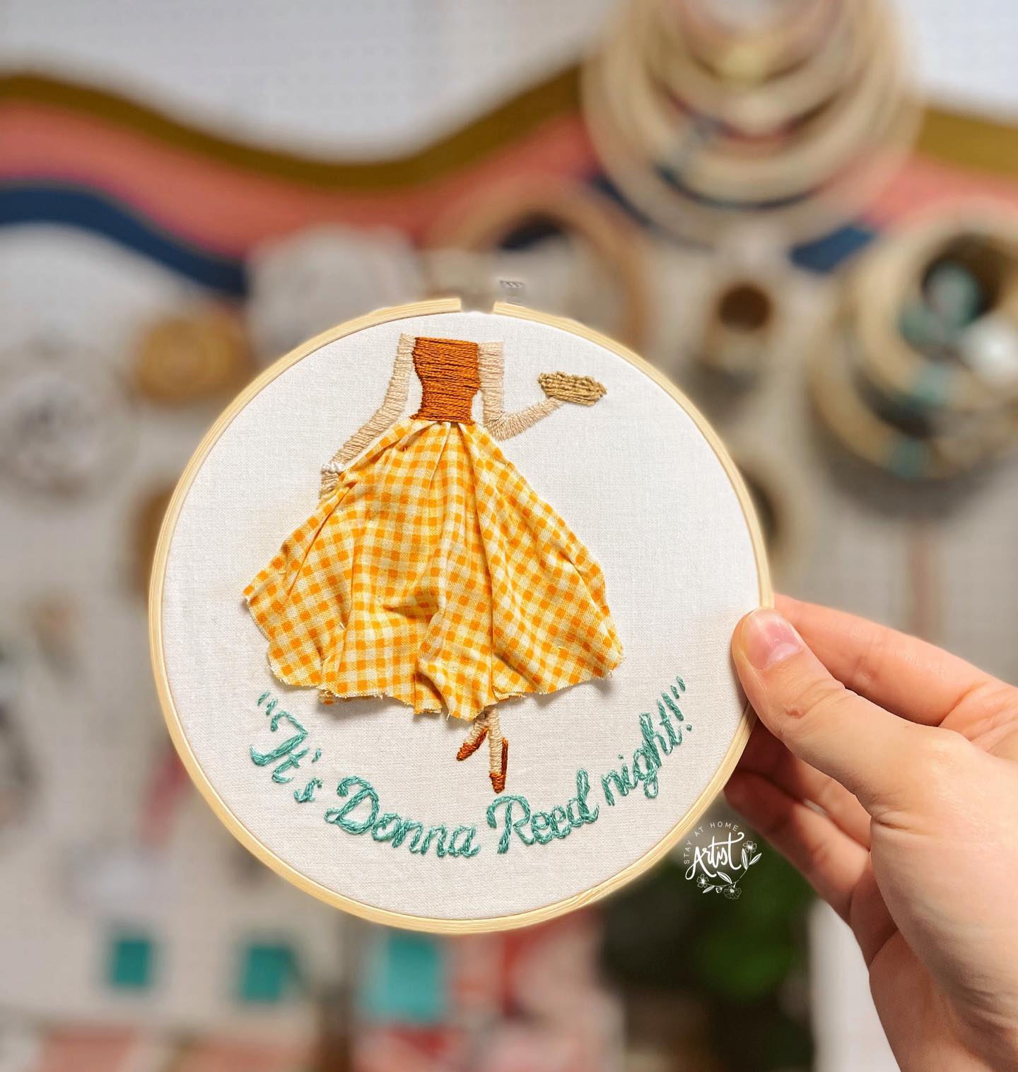 Donna Reed Night PDF Embroidery Pattern