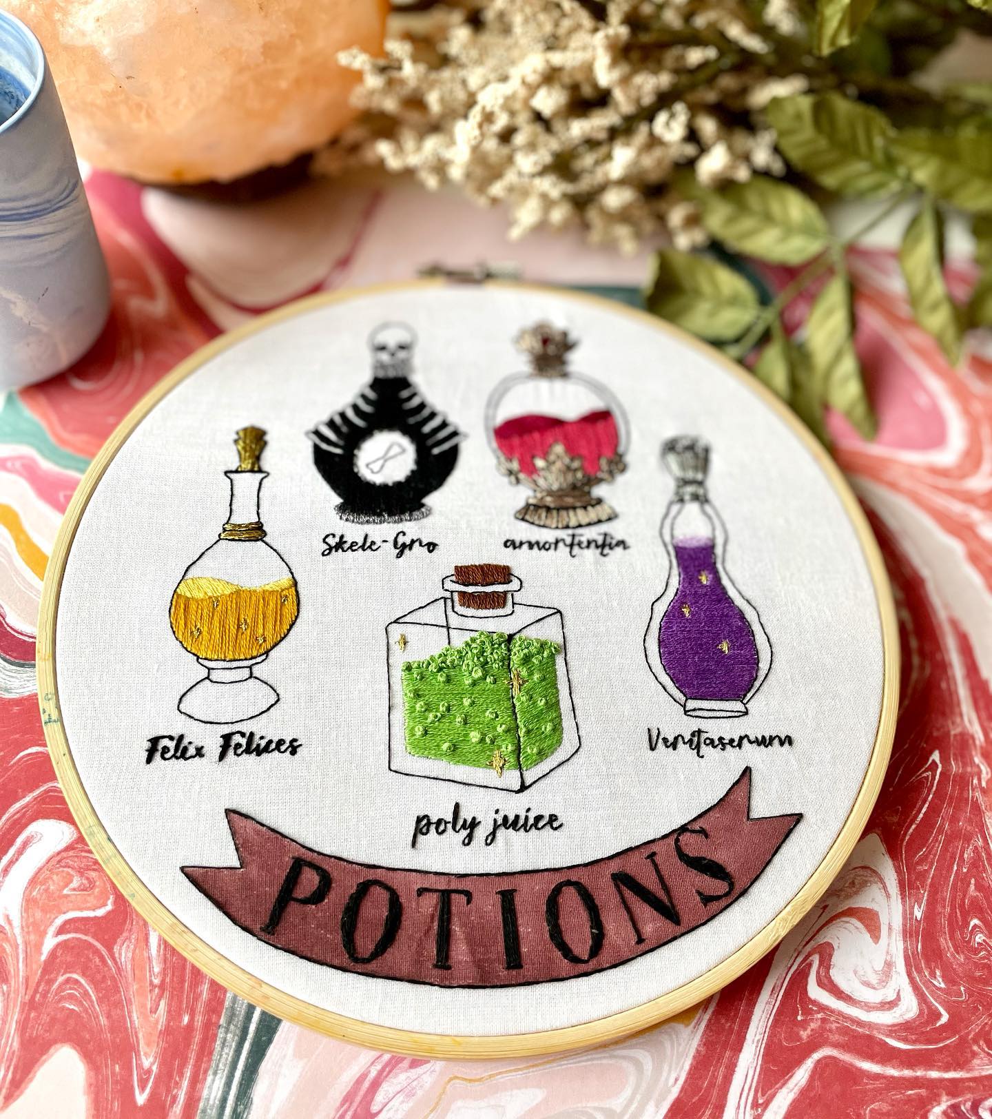 Potion Patterns Potions PDF Embroidery Pattern – stayathomeartistshop