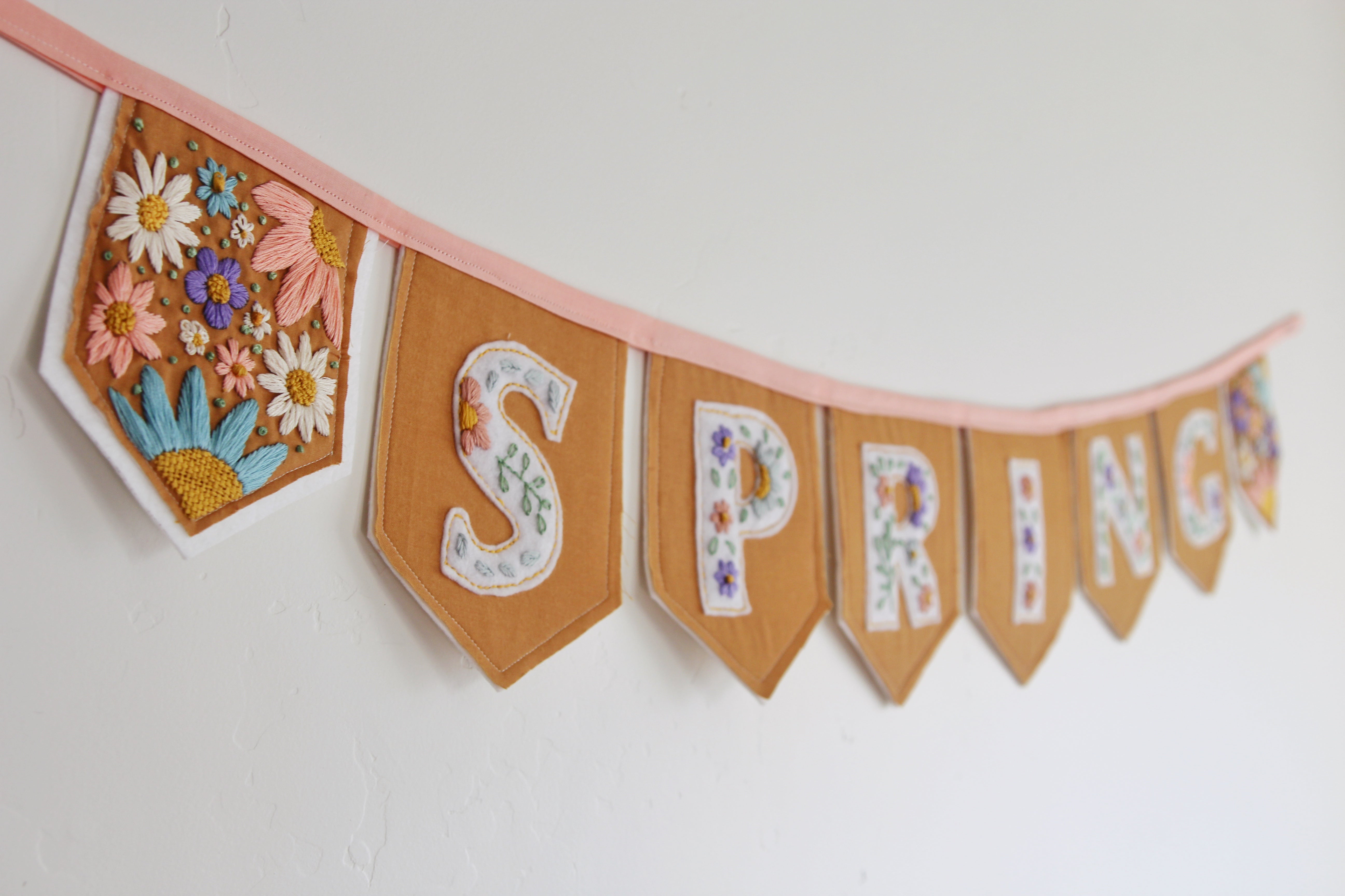 PDF-Spring Banner Full Pattern – stayathomeartistshop