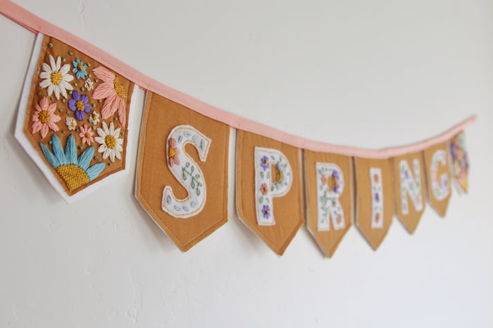 Banner Pattern Pdf PDF-Spring Banner Full Pattern – stayathomeartistshop