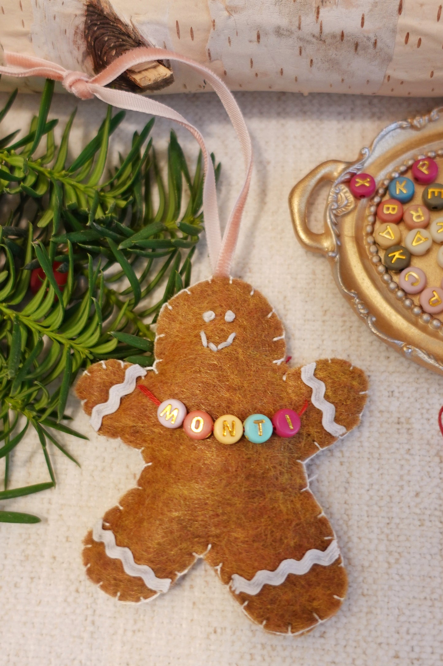 PDF: Felt Gingerbread Ornament Pattern