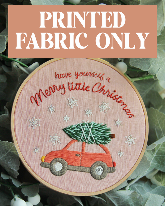 PRINTED FABRIC: Have Yourself A Merry Little Christmas