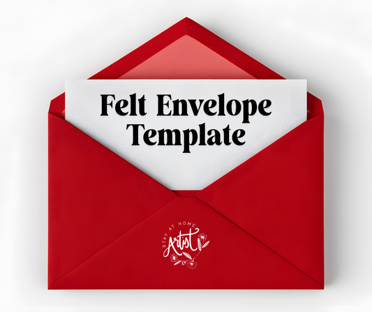 FREE Felt Envelope Template Download