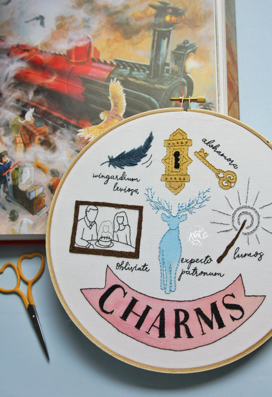PDF- Charms Class Embroidery Pattern