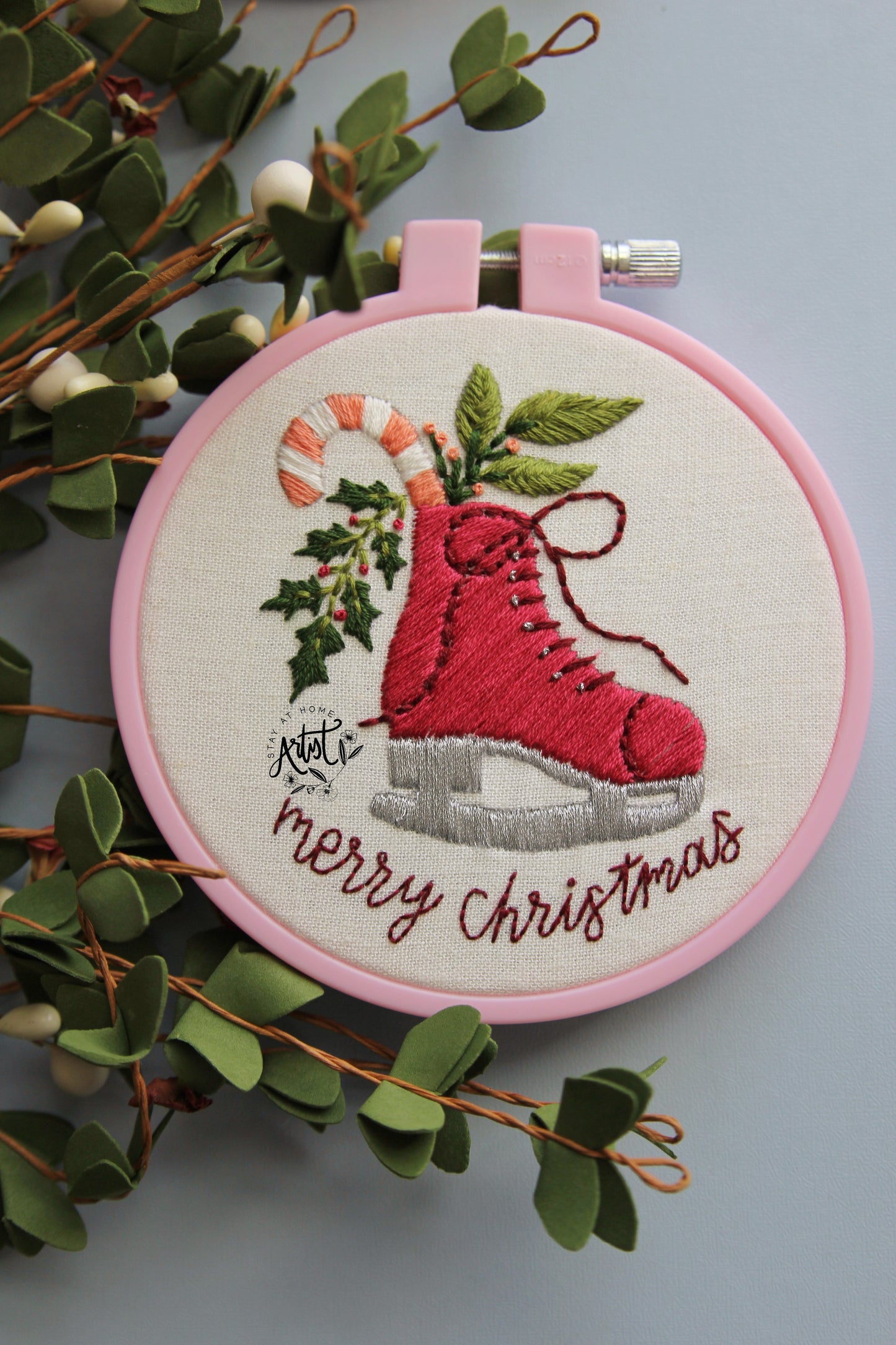 PDF: Jingle Blades Embroidery Pattern Download